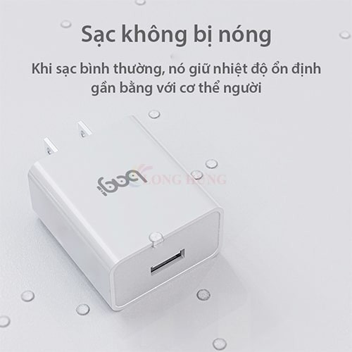 Cốc sạc Bagi 2A 1USB CE-M52n - Hàng chính hãng