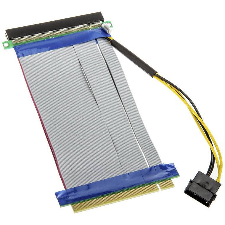 Cáp nối dài PCI-E x16 dài 20cm có cấp nguồn gắn cho card màn hình, card đồ hoạ