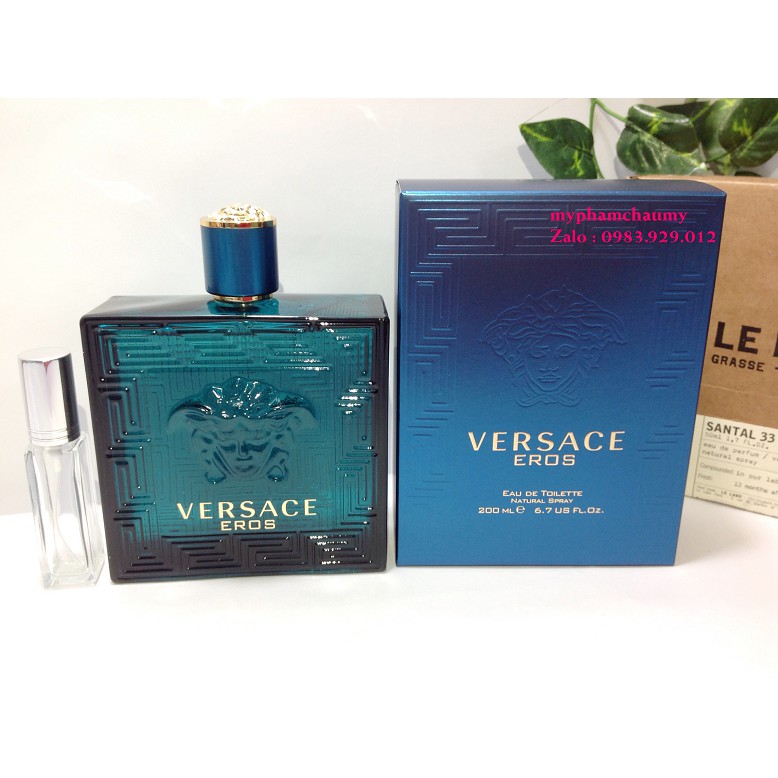 [Mẫu thử] Nước hoa Versace Eros  2,5,10ml
