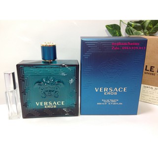 Nước hoa versace eros 2,5,10ml