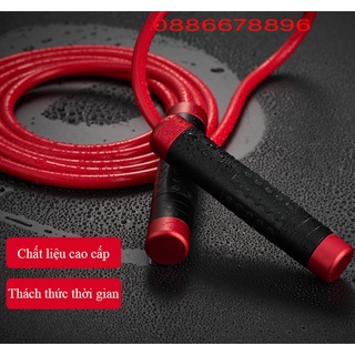 Dây nhảy, dây nhảy Angtop nặng 460g, đường kính 9mm, phù hợp nhảy thể lực, đốt mỡ, gym, boxing...