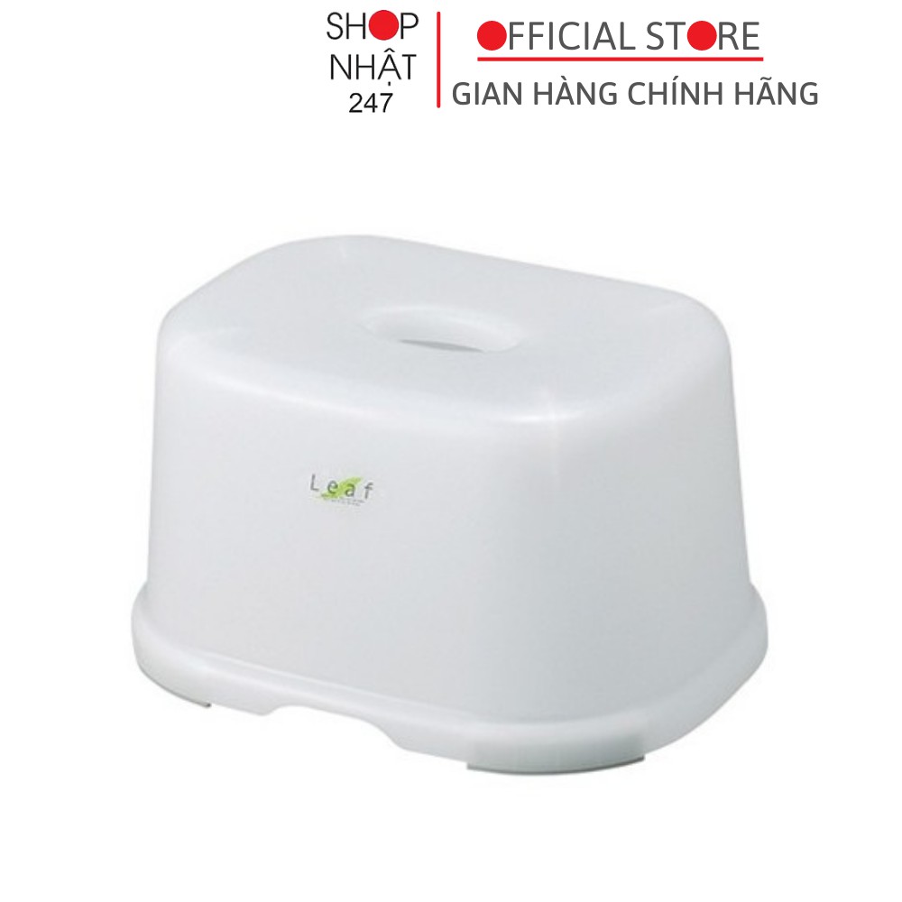 Ghế ngồi tiện lợi Inomata màu trắng nội địa Nhật Bản
