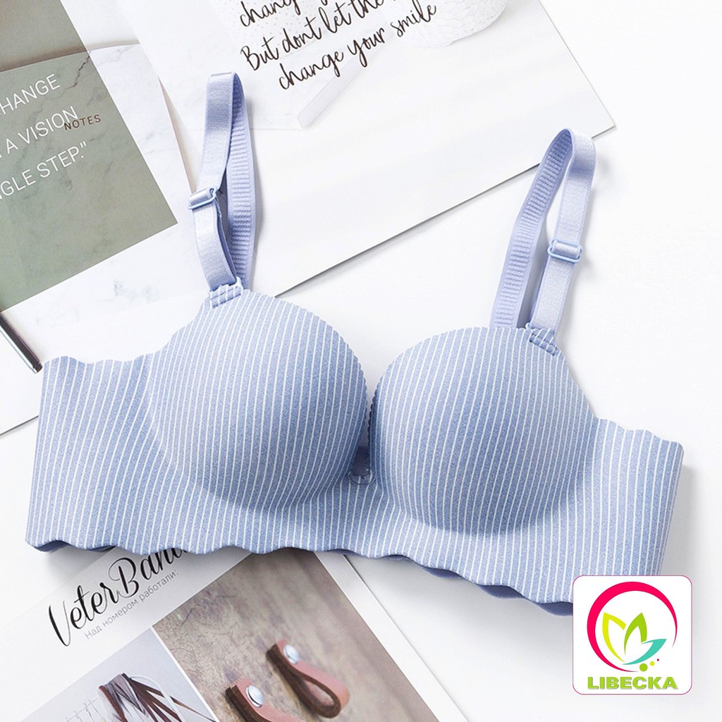 Áo ngực nữ su đúc không gọng mút 2,5cm nâng ngực tạo khe Sexy gợi cảm hàng cao cấp LBIECKA AL19