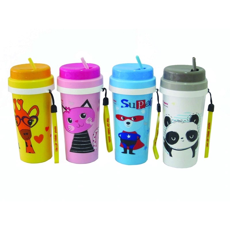 Bình Nhiệt Ống Hút Tân Lập Thành 500ml Ly Giữ Nhiệt