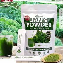 [mẫu mới] Bột cải kale - cải xoăn sấy lạnh Jan Powder - nguyên gúi 60gr