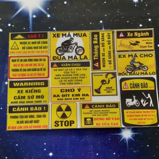 TEM CẢNH BÁO BỘ 14 LOGO