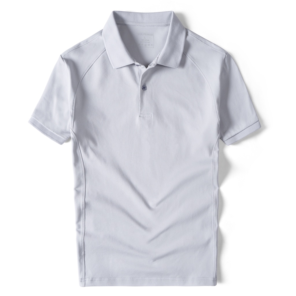 [Mã TOPMAY giảm đến 25k đơn 150k] Áo Polo nam BASIS màu mới, vải CVC cá sấu 4 chiều dày dặn, co giãn Leevus APL37 | BigBuy360 - bigbuy360.vn
