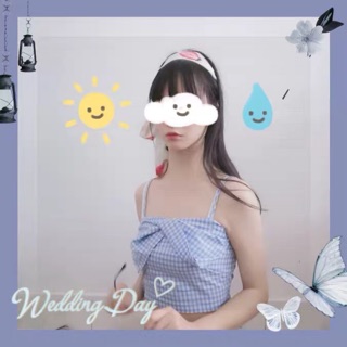[Order] Áo hai dây nơ ngực (có ảnh thật)
