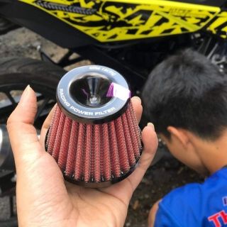 Lọc gió độ , pô e bánh ú Uma Racing chính hãng họng 48mm gắn Exciter, Winner, raider, satria, sonic