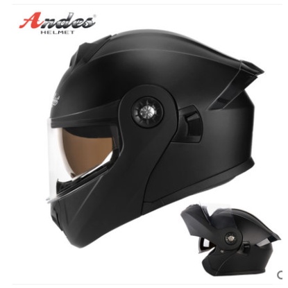 Mũ bảo hiểm fullface lật hàm Andes Helmet 2022 có đuôi gió