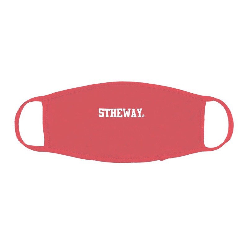 5THEWAY /solid/ LETTER MASK™️ in BITTERSWEET (Màu Đỏ)