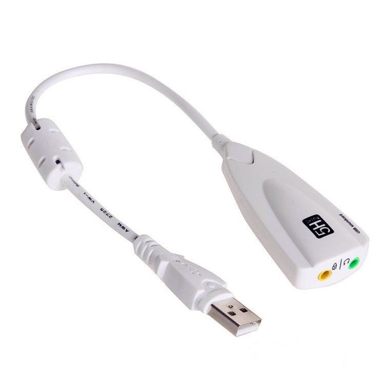 [Hàng Loại 1] [Loại1] USB Sound card 5H cao cấp