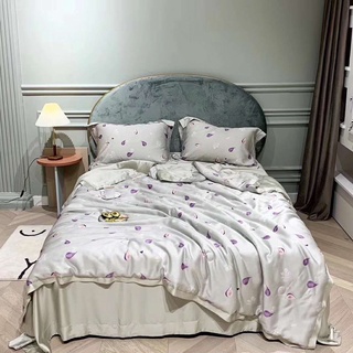 Set chăn ga gối Tencel (chăn chần hè)