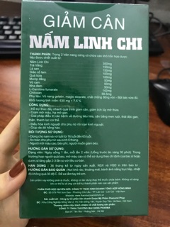 Giảm Cân Nấm Linh Chi