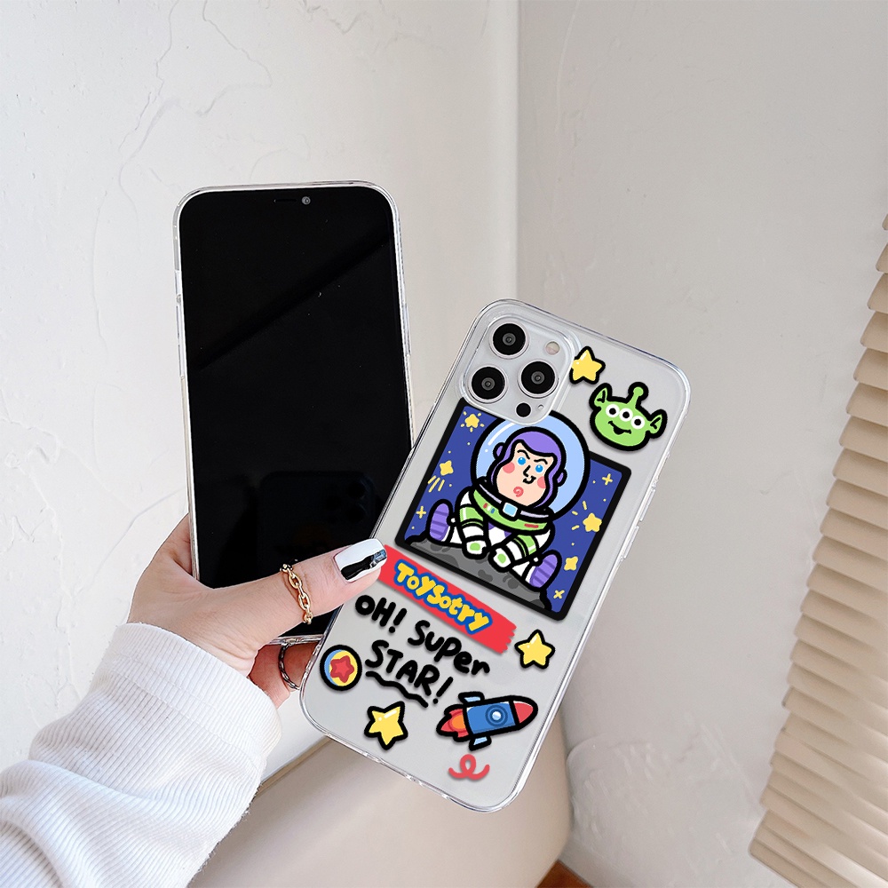 DISNEY Ốp Điện Thoại Tpu Dẻo Họa Tiết Toy Story Cho iPhone 11 12 13 pro max XS X XR XSMax 7 8 6 6s plus SE 2020