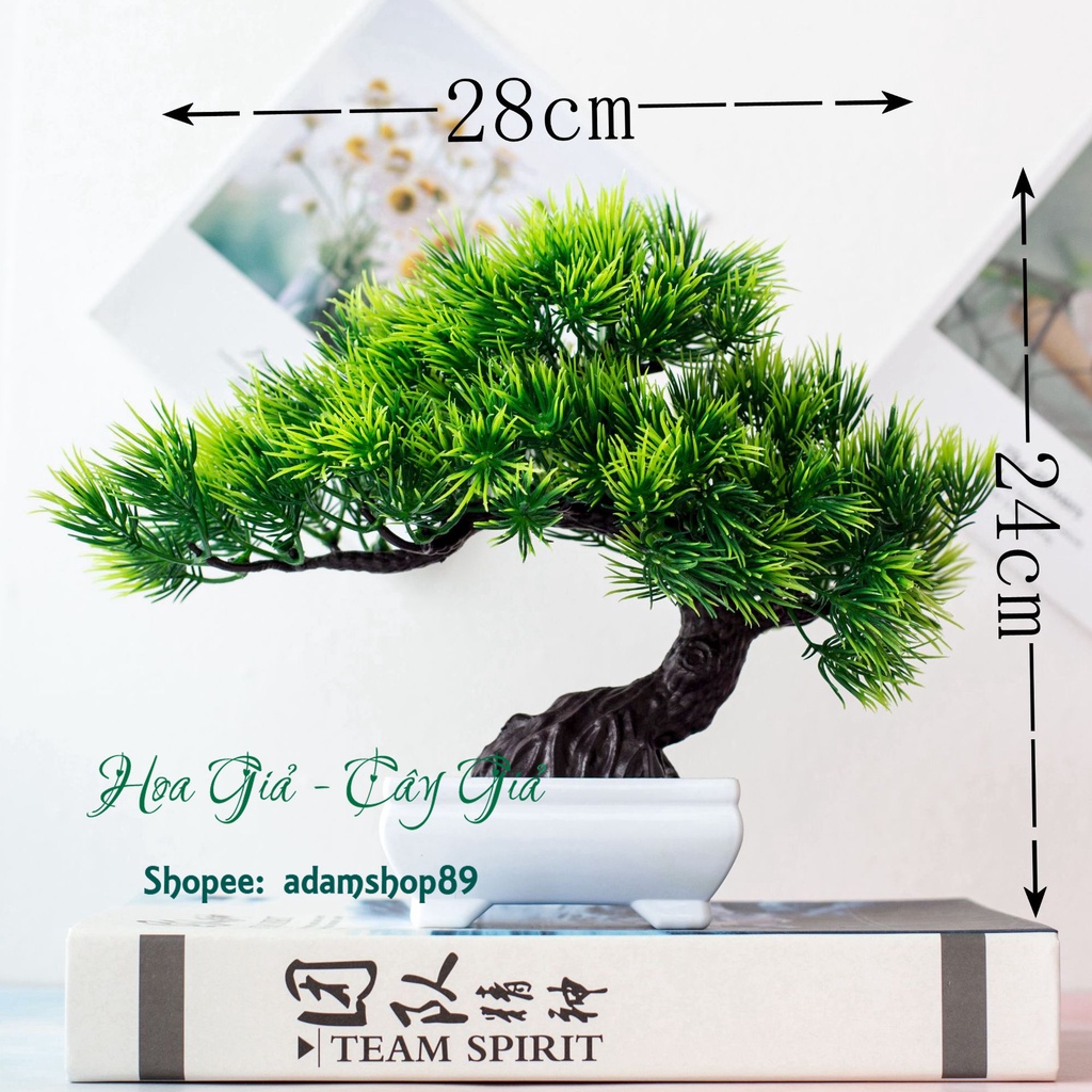 Cây bonsai giả - cây tùng TA2 Phú quý cát tường may mắn