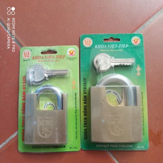 Khoá treo đồng bấm chống cắt Việt Tiệp chính hãng