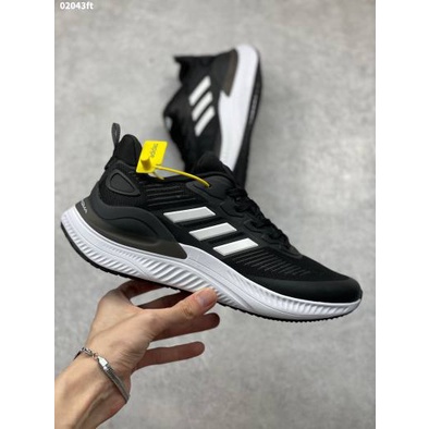 Giày Sneaker Nam Nữ Adidas Alphamagma Đen vạch Trắng