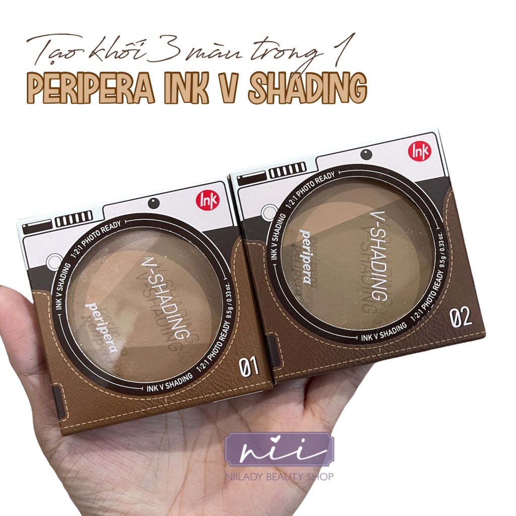 Tạo khối Peripera Ink V Shading