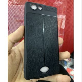 Ốp lưng Oppo A31/neo5 dẻo đen vân da