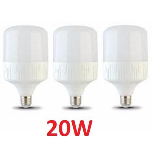Bộ 3 bóng đèn led 20W siêu sáng - tiết kiệm điện