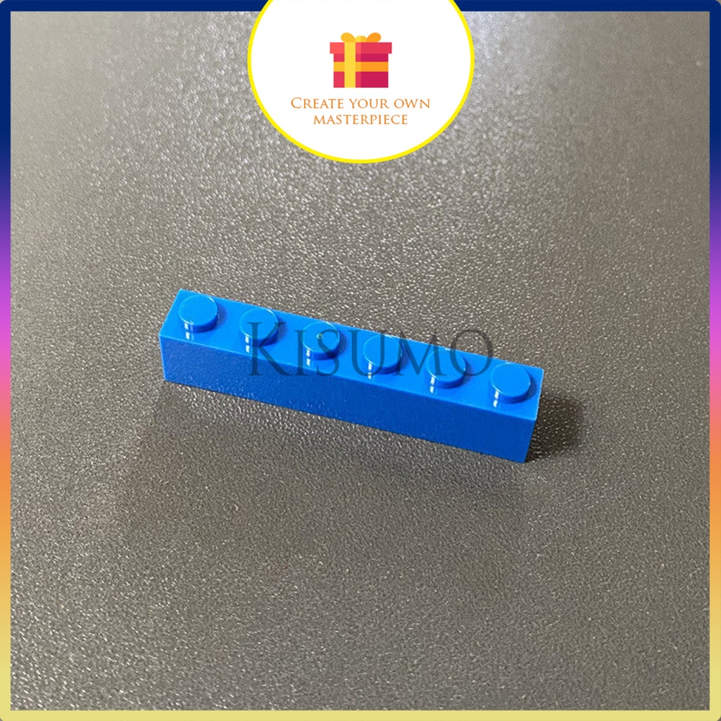 Đồ chơi giáo dục lắp ráp   logo moc combo 5 gạch 1x6 cao a13 3009