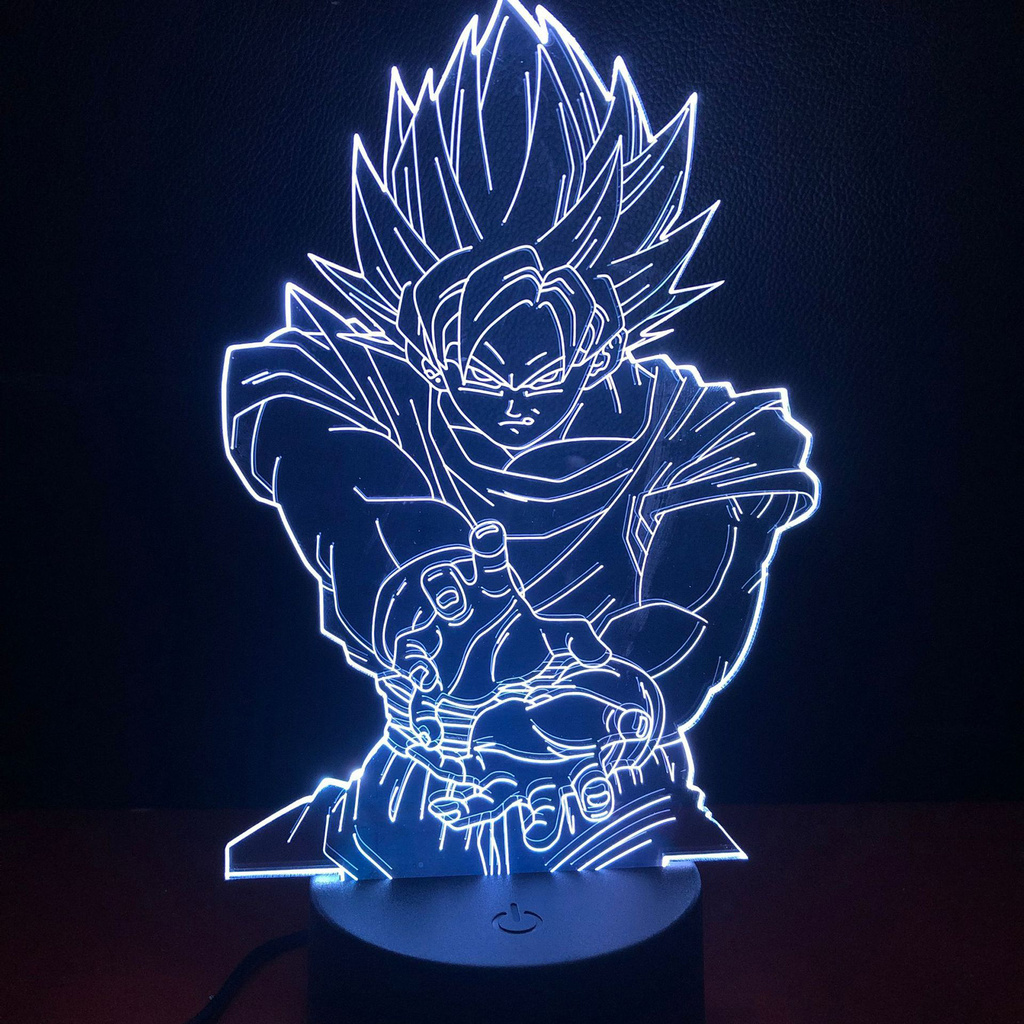 Đèn Led Để Bàn Hình Nhân Vật Son Goku Trong Phim Hoạt Hình Dragon Ball < Sunshine123