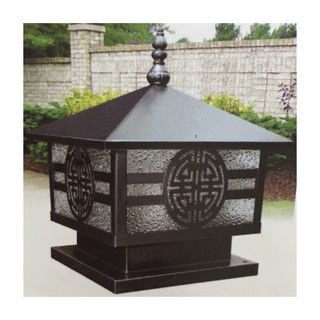 Đèn trụ cổng - đèn trụ cổng năng lượng - đèn trụ - đèn ngoài trời - đèn trụ cổng phi 300