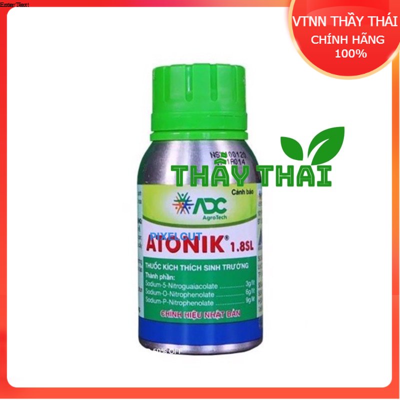 Atonik ADC 100ml, Gonik ALN 100ml, kích thích tăng trưởng, ra rễ, cho hoa lan, hoa hồng, cây cam quýt