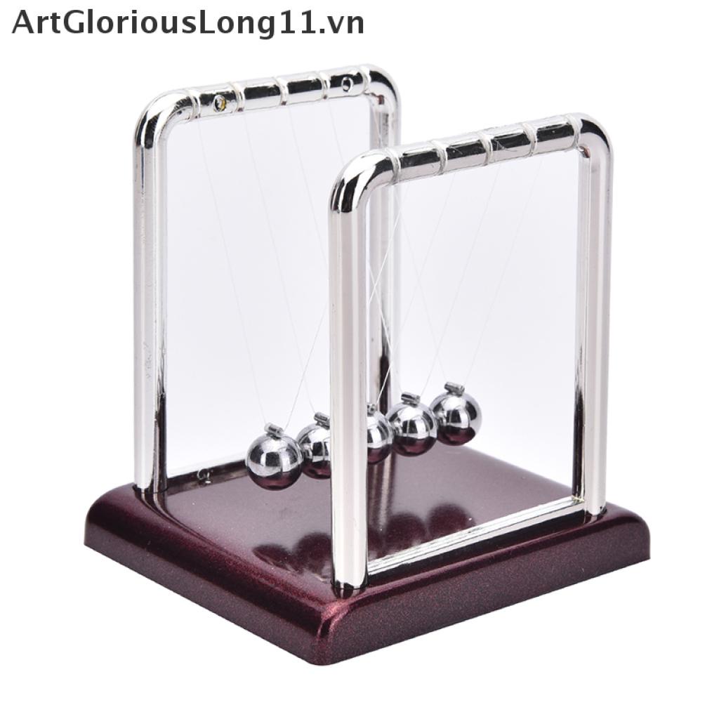 [ArtGloriousLong11] Đồ Chơi Bóng Cân Bằng Newton Khoa Học Vật Lý Để Bàn Vui Nhộn Làm Quà Tặng