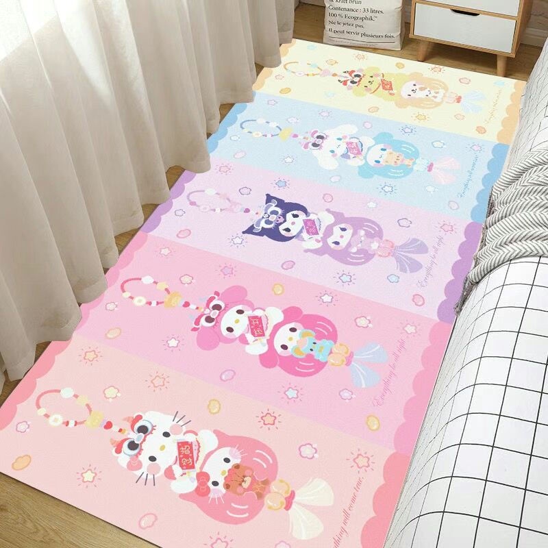 Thảm Trải Sàn Họa Tiết Hoạt Hình Dễ Thương Cho Các Bé