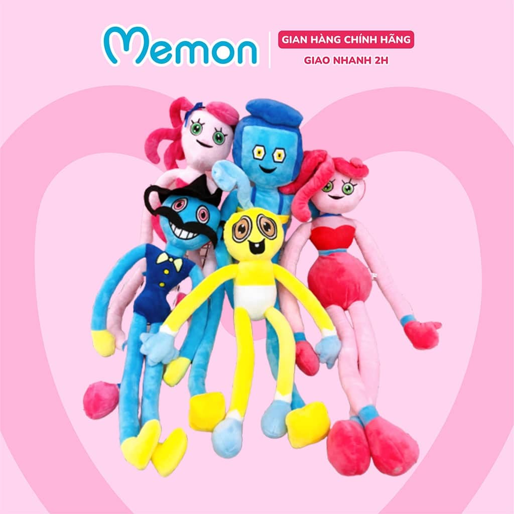 Gấu Bông Mommy Long Legs Và Daddy Trong Game Poppy Playtime