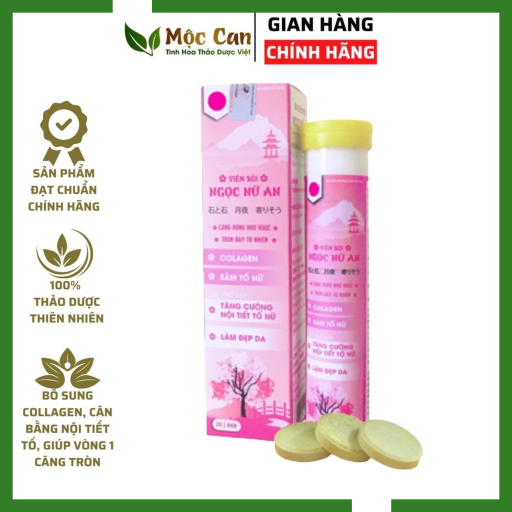 Viên Sủi Nở Ngực Chính Hãng - Nữ Ngọc An - Căng Tròn - Săn Chắc Vòng 1 - Tròn Đầy Tự Nhiên ( ảnh và video thật )