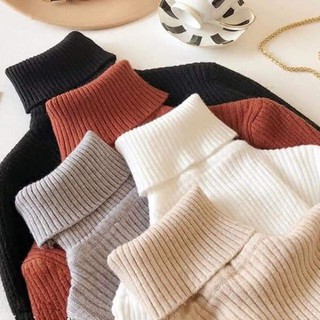 Áo len cổ lọ cho nữ