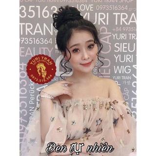 Tóc Búi hoa hồng có 3 màu