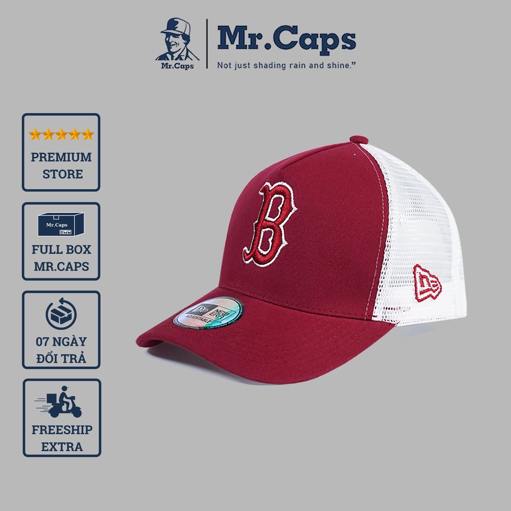 Mũ lưỡi trai - nón kết Boston VNXK thời trang thể thao basic ullzang chống nắng cao cấp dành cho cả nam nữ Mrcaps BT01