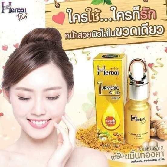 SERUM NGHỆ HERBAL TURMERIC GOLD THÁI LAN 10ml | BigBuy360 - bigbuy360.vn