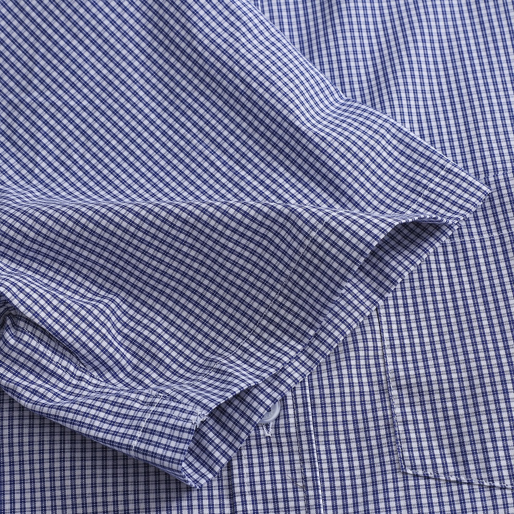 Áo sơ mi caro nam công sở DARNELL tay ngắn cao cấp ít nhắn thoáng mát, thấm hút mồ hôi DN511