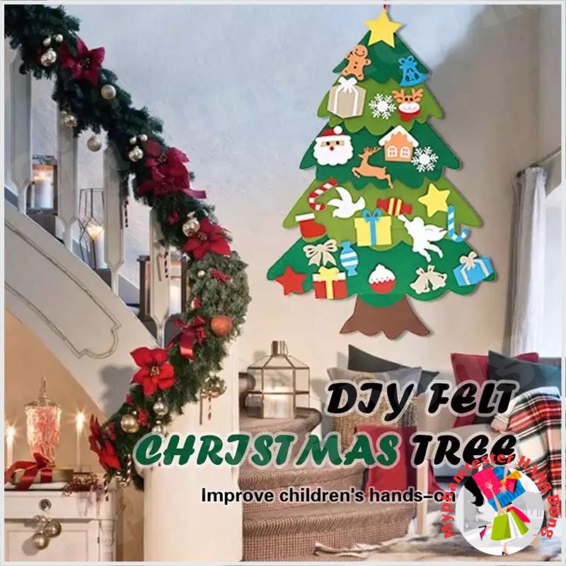 Cây thông Noel treo tường DIY