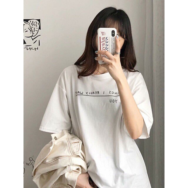 [FREESHIP ĐƠN TỪ 50K] Áo thun tay lỡ form rộng 1.You HARI0319