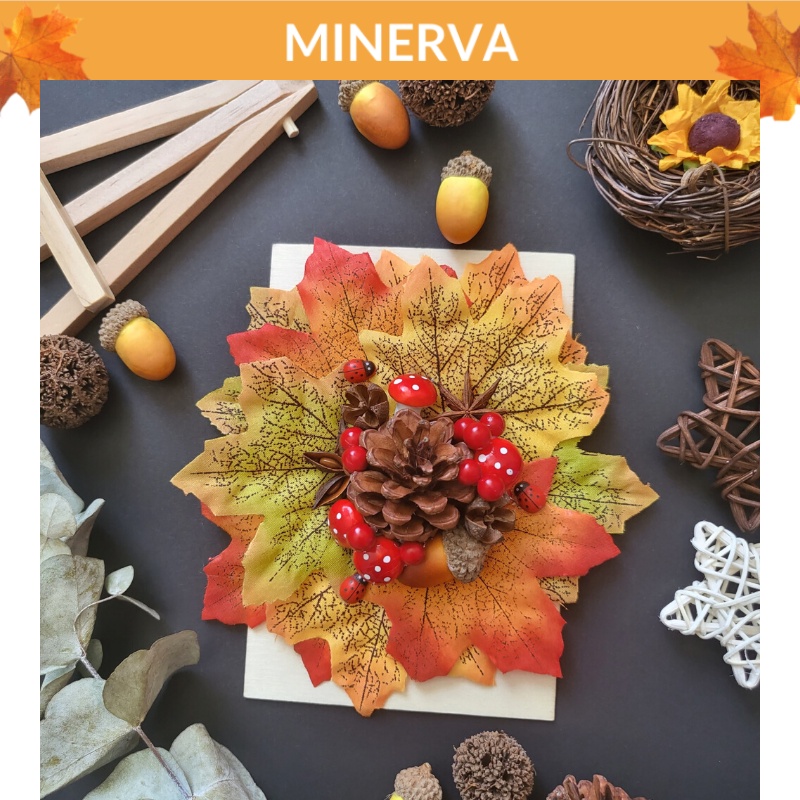 [QUÀ TẶNG] Bảng gỗ lá phong MINERVA Autumn làm quà tặng sinh nhật , valentine , 8/3 , 20/10