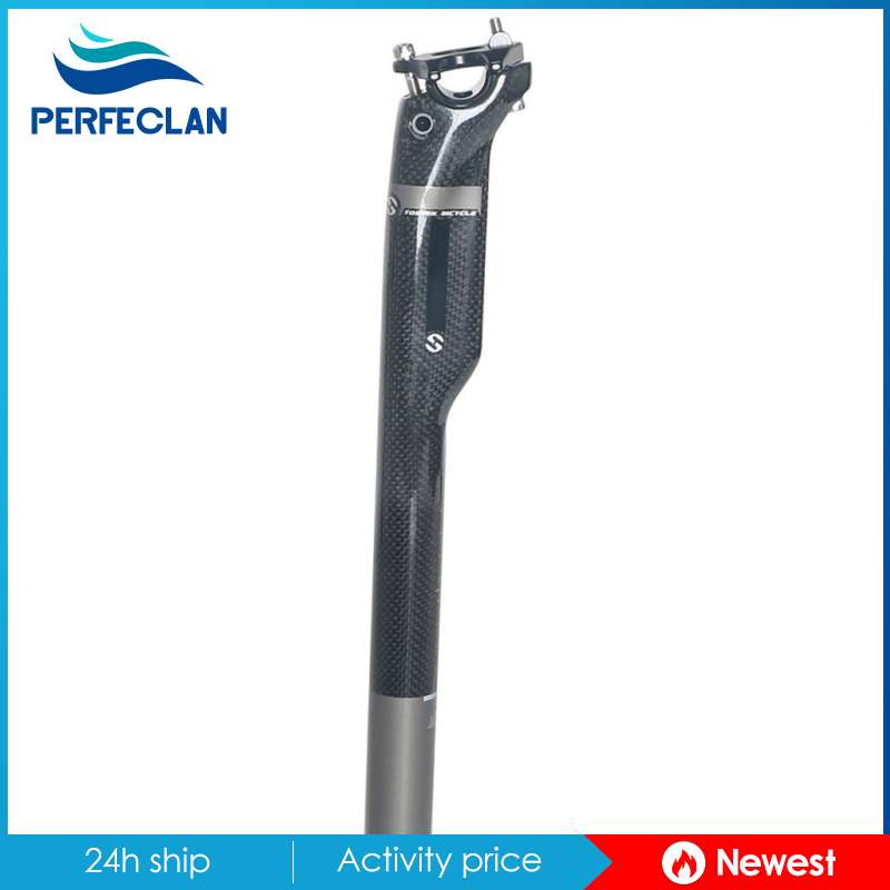 Trục Gắn Yên Xe Đạp 30.8 Bằng Sợi Carbon Dài 350mm 400mm 30.8x350mm