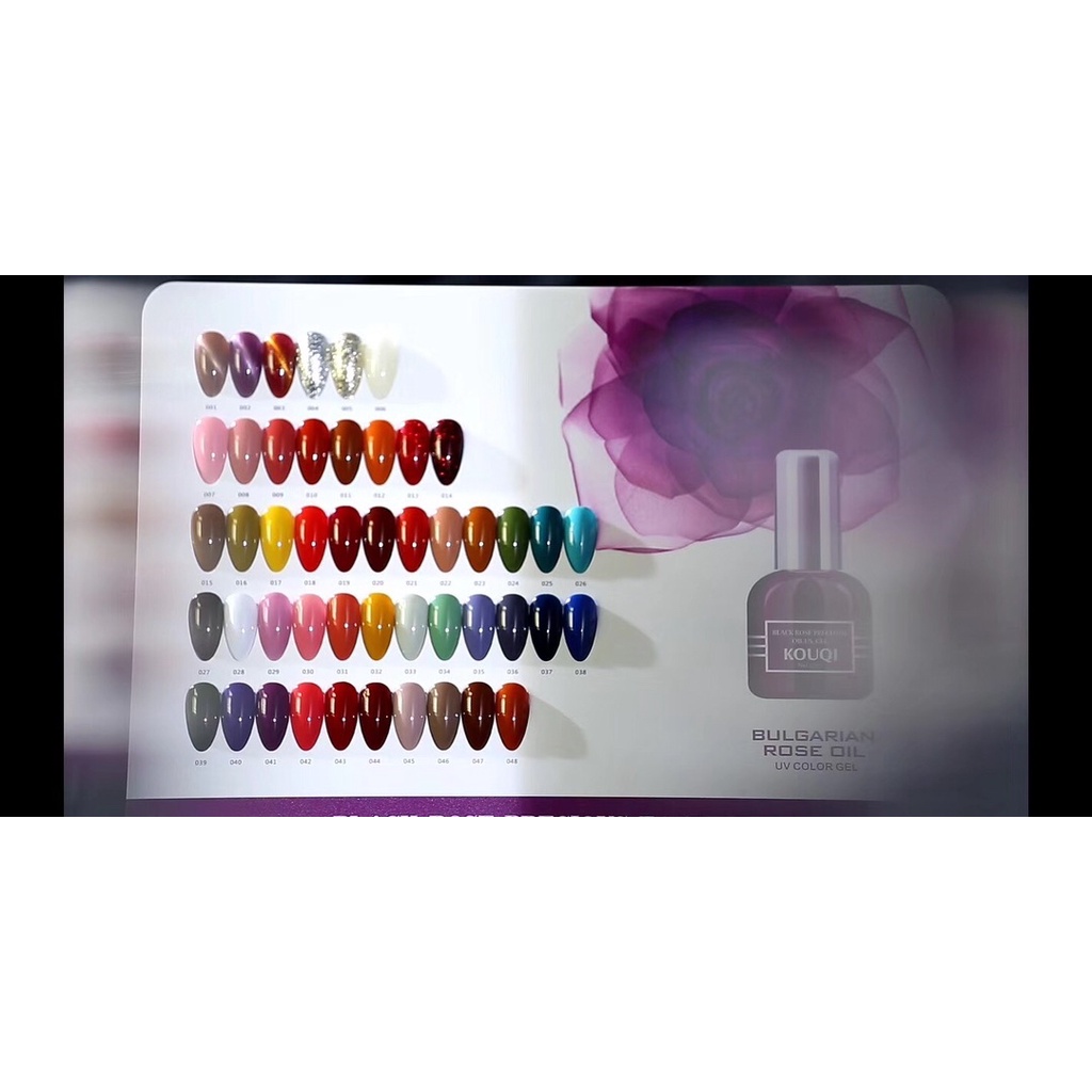Set sơn 48 màu (tặng kèm bảng màu) - Phụ kiện Nail