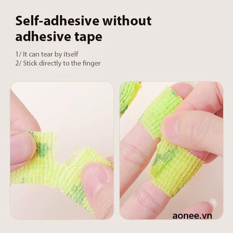 Băng Quấn Bảo Vệ Ngón Tay Chống Két Tự Dính Dành Cho Học Sinh