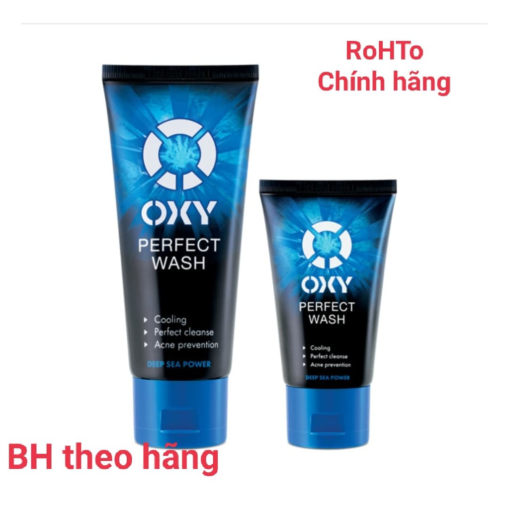 Sữa Rửa Mặt Nam Oxy Sạch Nhờn, Ngừa Mụn, Sáng Da