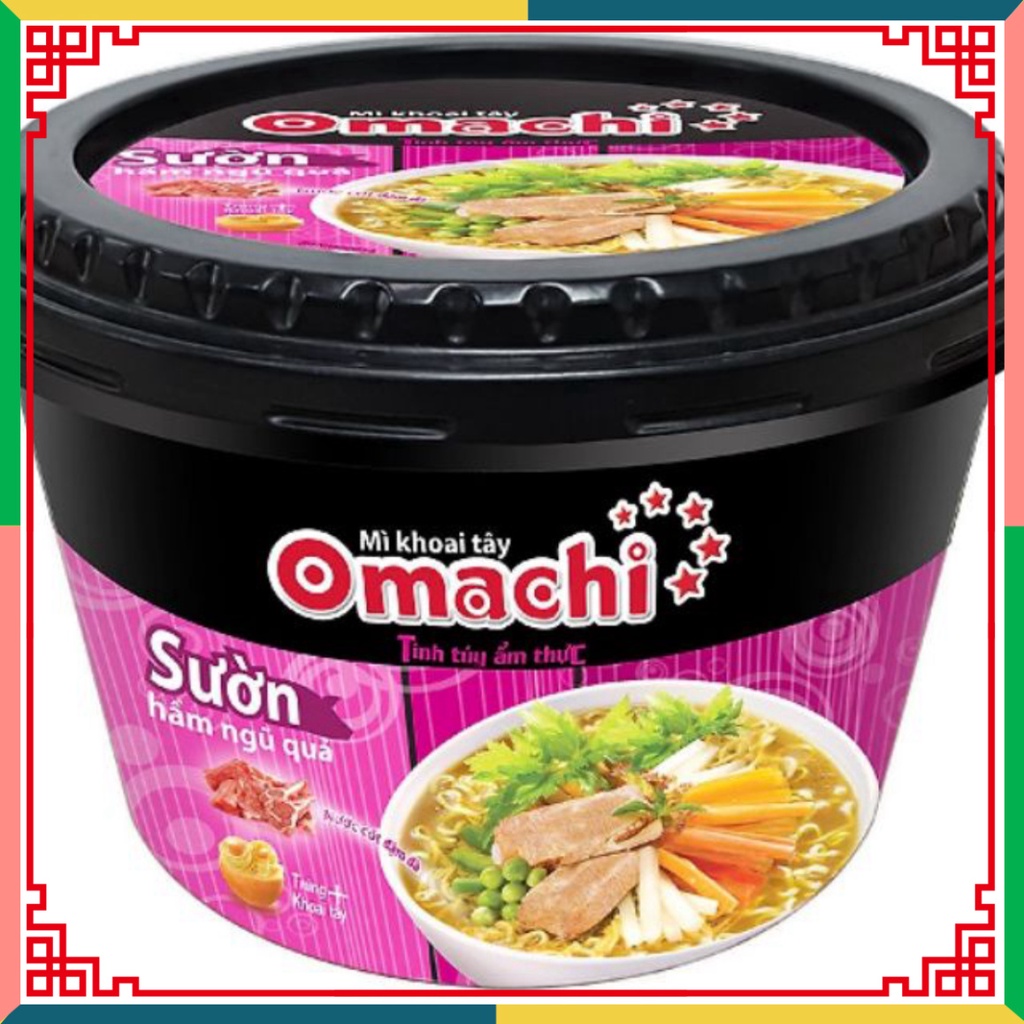 Mì Omachi bát 93g