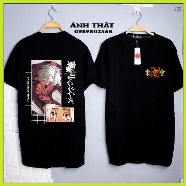 💥 Top 1 Áo thun izana kurowaka tokyo revengers unisex cực chất 🎁