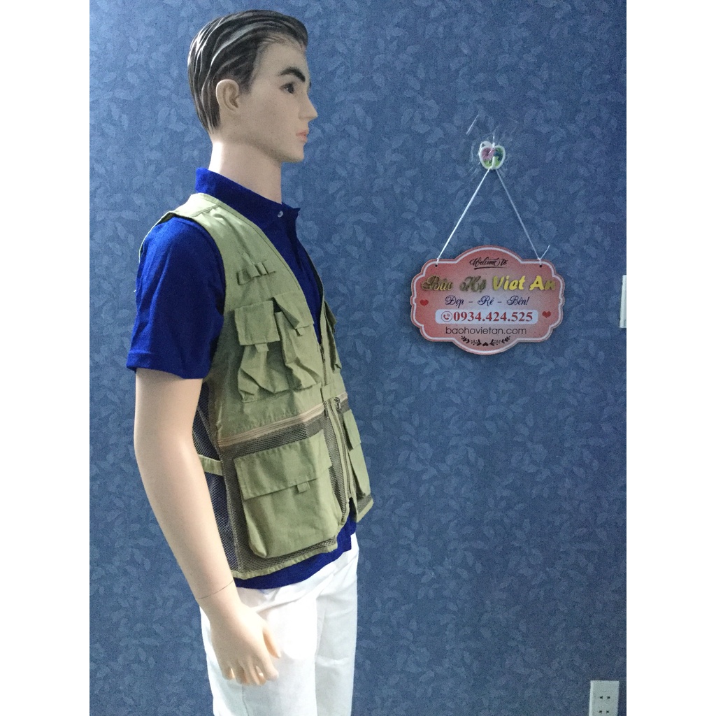 Áo Ghi Lê Đồng Phục Chuyên Dùng Trong Lao Động _ Hình Chụp Thật