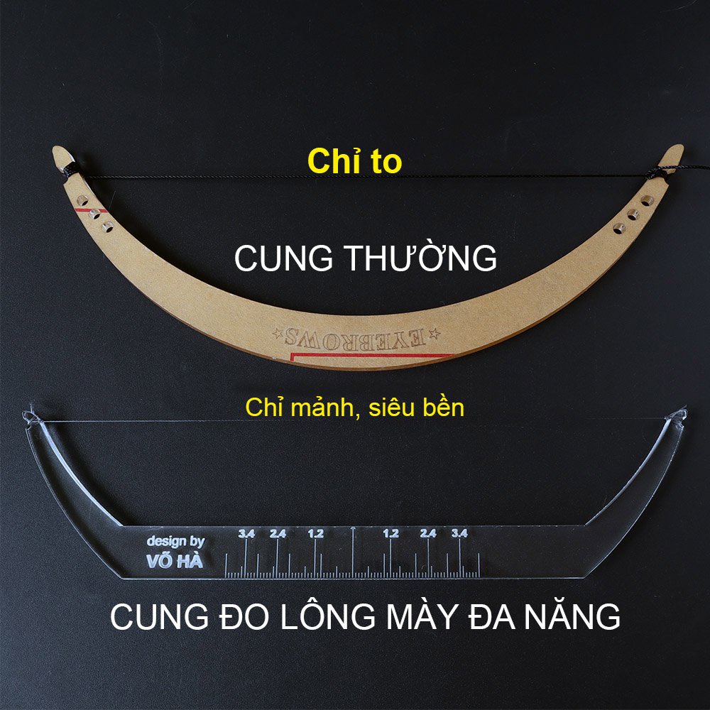 Cung Đo Lông Mày Đa Năng - Chuẩn Số Đo Cô Thiên Kim