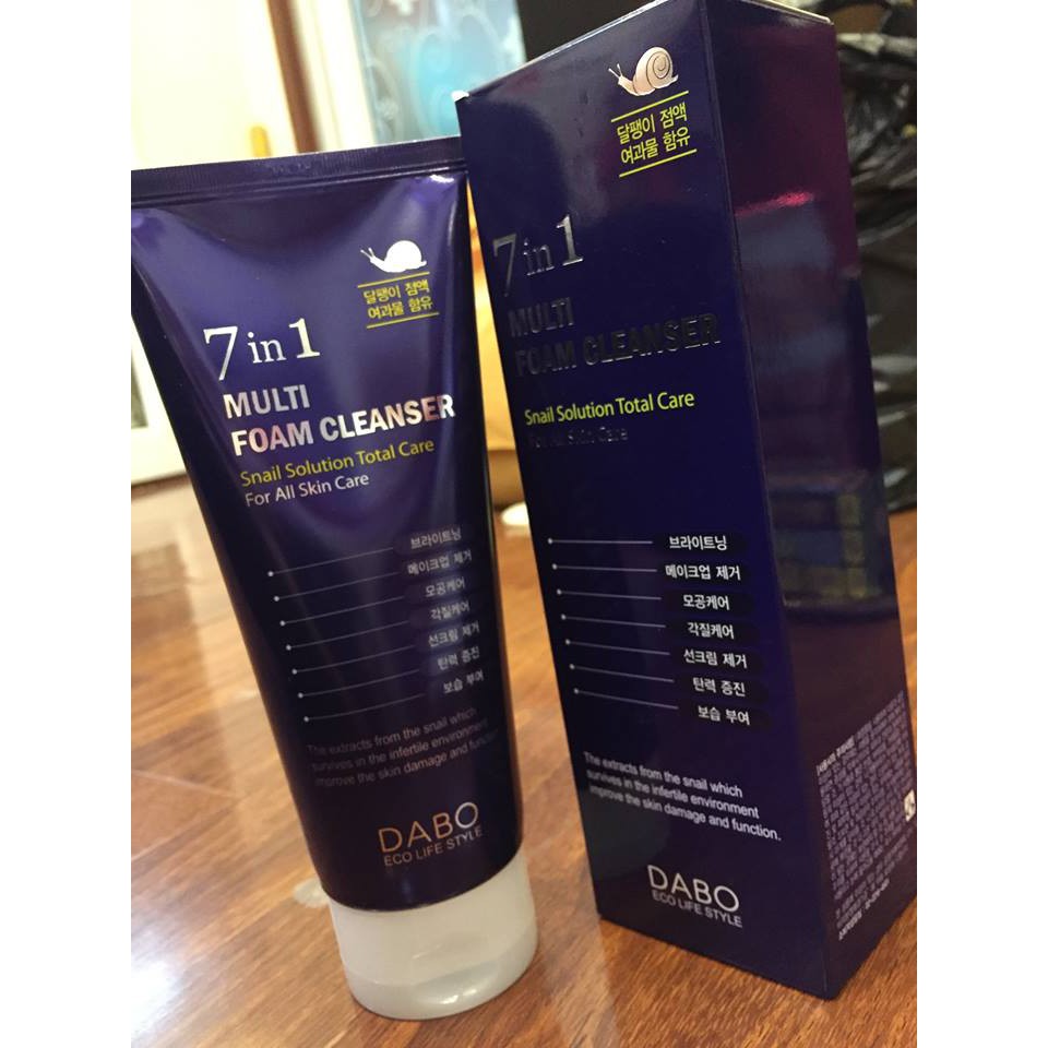 Sữa Rửa Mặt 7 in 1 Dabo Hàn Quốc